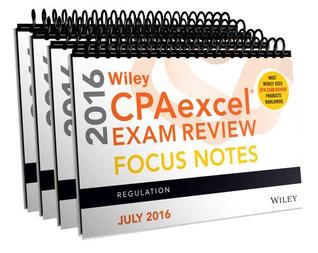 Read Wiley Cpaexcel Exam Review July 2016 Focus Notes: Set - John Wiley & Sons | ePub