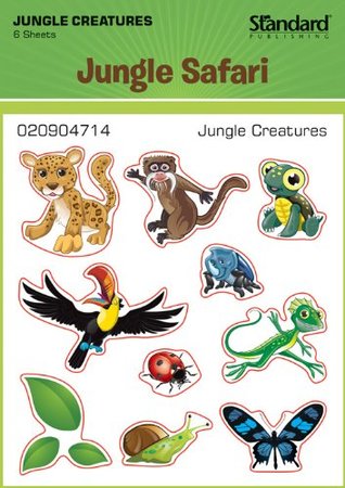 Read Jungle Creatures Stickers (Vacation Bible School (VBS) 2014: Jungle Safari—Where Kids Explore the Nature of) - Standard Publishing | PDF