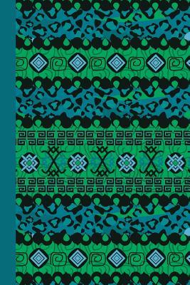 Download Sketchbook: Tribal Pattern (Blue) 6x9 - Blank Journal No Lines - Unlined, Unruled Pages -  file in PDF