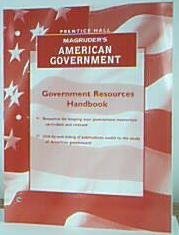 Full Download Magruder's American Government Government Resources Handbook - Pearson Prentice Hall file in PDF