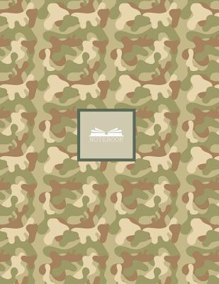 Download Notebook: Camouflage Cover and Dot Pages, Extra Large (8.5 X 11) Inches, 110 Pages, Notebooks and Journals -  | PDF