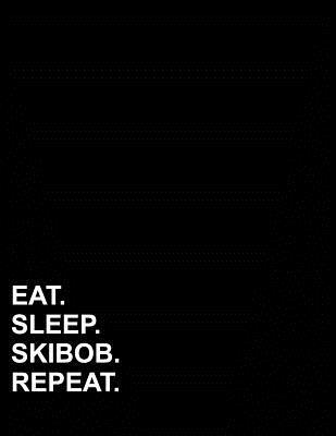 Read Online Eat Sleep Skibob Repeat: Polar Graph Paper Notebook - 1/8 Inch Centered Technical Sketchbook -  | ePub