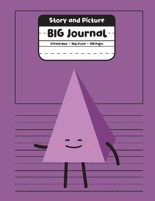 Read Story and Picture Big Journal: 3/4 Inch Rule, Skip a Line, 100 Pages, 8.5x11, Purple My Color Pals Primary Notebook - My Color Pals file in ePub