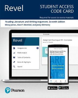 Read Revel for Reading Literature and Writing Argument -- Access Card - Missy James | ePub