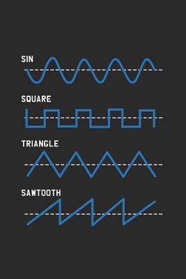 Read Online Sin, Square, Triangle, Sawtooth: Dotted Bullet Notebook (6 X 9 - 120 Pages) Physics Theme Design Notebook for Gift / Daily Journals - Physics Publishing file in ePub