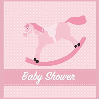 Read Online Baby Shower: Guest Book and Gift Log Registry with space for family and friends to write congratulations, memories, advice and well wishes (Square Pink Rocking Horse) - Freedom Gift Logs file in ePub