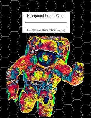 Read Hexagonal Graph Paper: Organic Chemistry & Biochemistry Notebook, Vibrant Space Astronaut Cover, 160 Pages (8.5 x 11 inch, 1/4 inch hexagons) - Nick Darker file in ePub