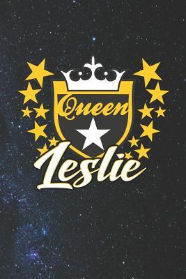 Read Online Queen Leslie: First Name Funny Sayings Personalized Customized Names Women Girl Mother's day Gift Notebook Journal -  | PDF